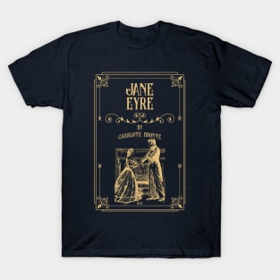 Jane Eyre & Mr Rochester, Thornfield Hall, Charlotte Bronte T-Shirt